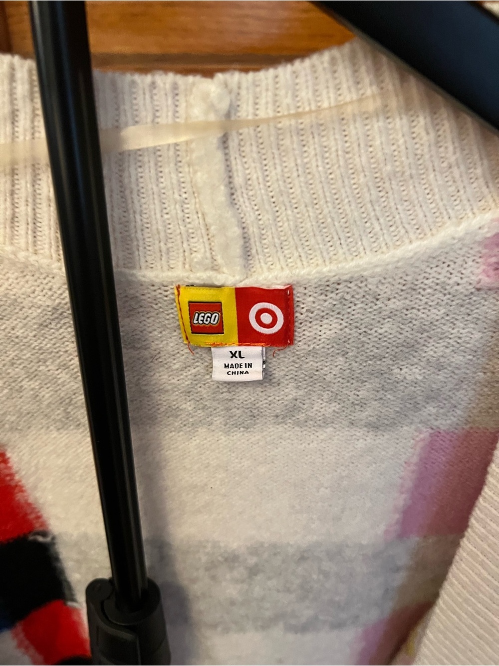 Lego Target Women’s Striped Open Long Cardigan - Picture 3 of 4